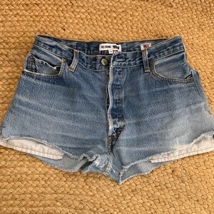 Re/Done Levi’s Denim Shorts